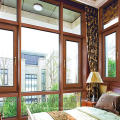 Factory direct supplied modern wooden tilt and turn window French casement windows designs